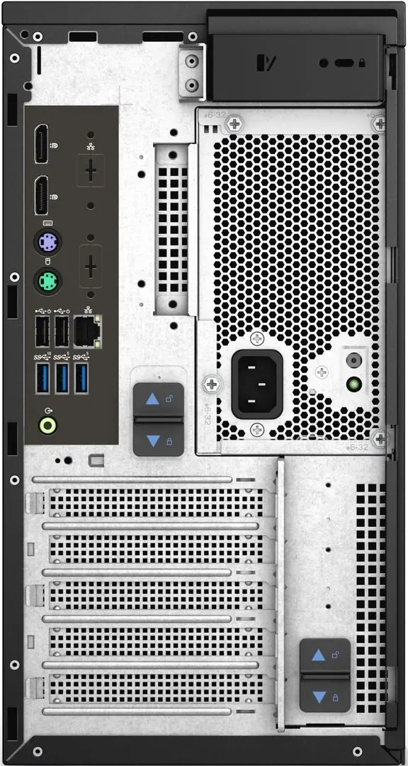 Sistem PC Dell Precision 3650 Intel Xeon W-1370 16GB DDR4/256GB SSD/1TB HDD P620 W11Pro (Black)