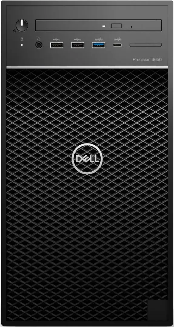 Sistem PC Dell Precision 3650 Intel Xeon W-1370 16GB DDR4/256GB SSD/1TB HDD P620 W11Pro (Black)