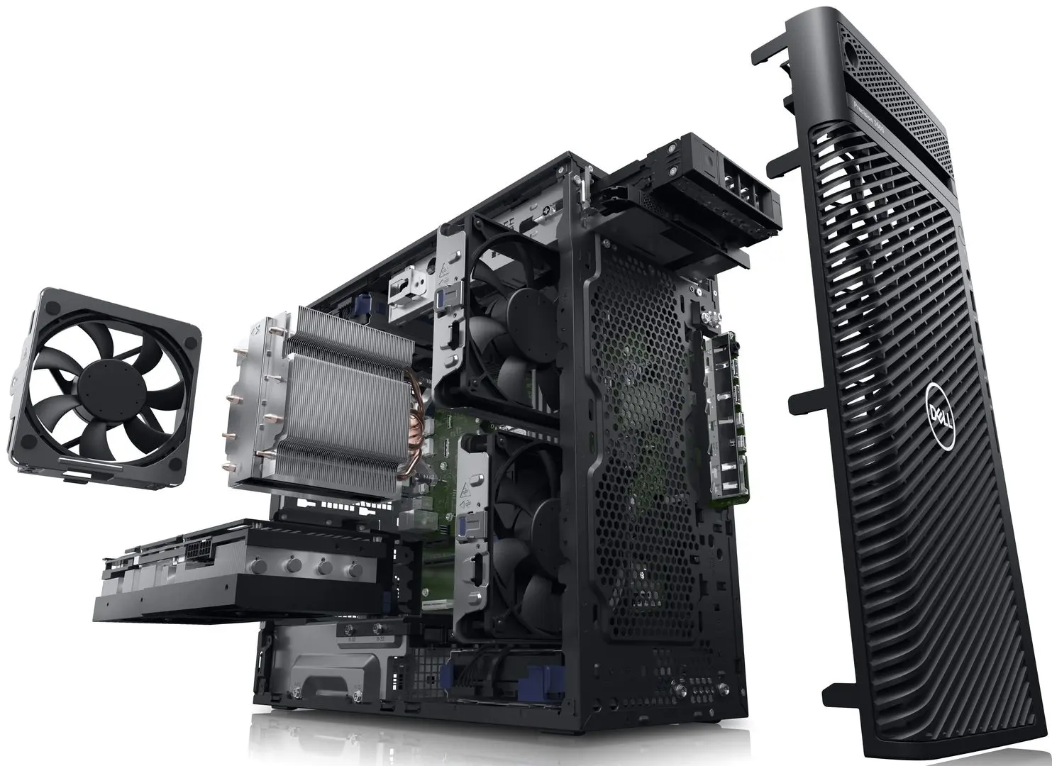 Sistem PC Dell Precision 3660 Intel Core i7-12700 16GB DDR5/512GB SSD (Black)