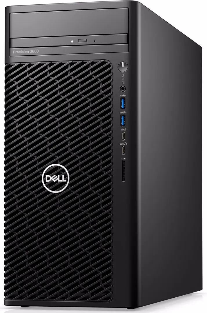 Sistem PC Dell Precision 3660 Intel Core i9-12900K 64GB DDR4/1TB SSD Win10Pro (Black)