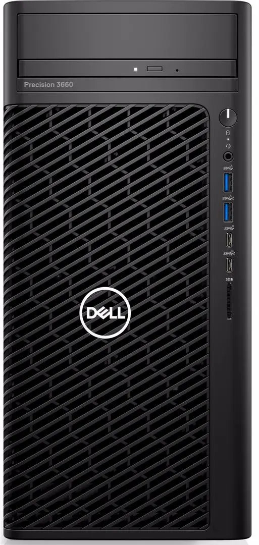 Sistem PC Dell Precision 3660 Intel Core i9-12900K 64GB DDR4/1TB SSD Win10Pro (Black)