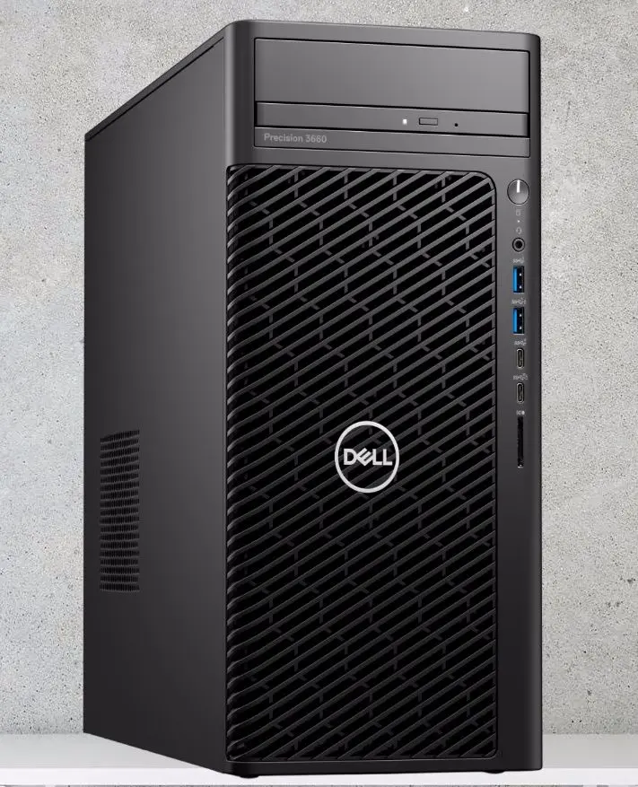 Sistem PC Dell Precision 3660 Intel Core i9-12900K 64GB DDR4/1TB SSD Win10Pro (Black)