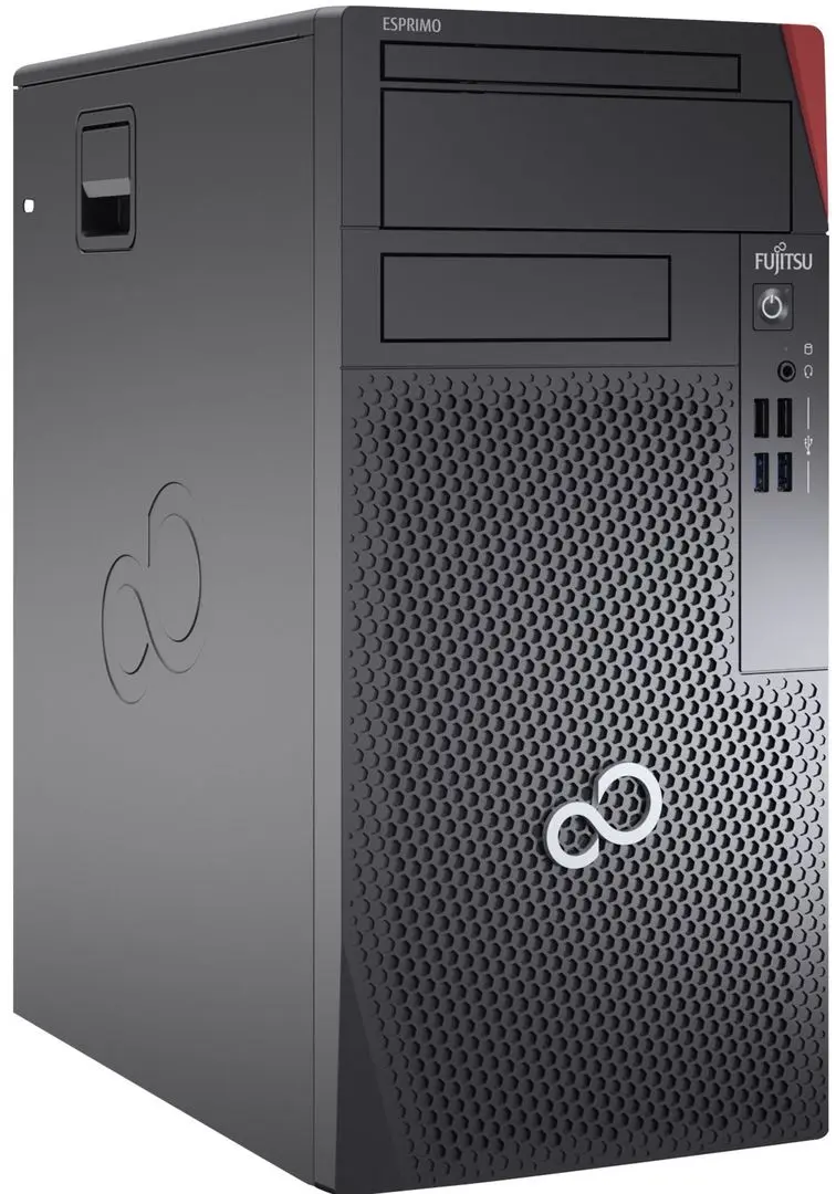Sistem PC Fujitsu Esprimo P5010 Intel Core i3-10100 8GB DDR4/256GB SSD (Black)
