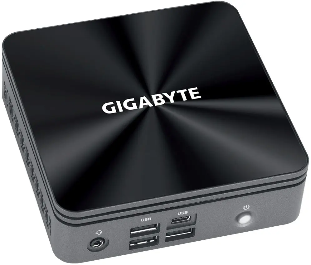 Неттоп Gigabyte Brix GB-BRi7-10710 Intel Core i7-10710U DDR4/M.2 (Black)