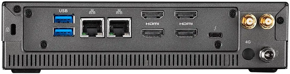 Mini PC Gigabyte Brix Pro GB-BSi3-1115G4 Intel i3-1115G4 DDR4/M.2 (Black)