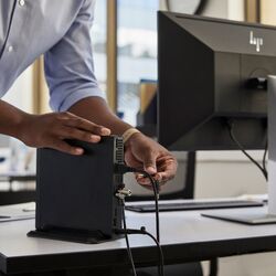 Mini PC HP Pro Mini 400 G9 6B2D3EA Intel Core i5-12500T 16GB DDR4/512GB SSD (Black) Thumb