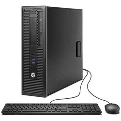 Системный блок HP EliteDesk 800 G1 Intel Core i7-4790 8GB DDR3/128GB SSD W10Pro (Black) Thumb