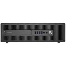 Sistem PC HP EliteDesk 800 G2 Intel Core i3-6100 8GB DDR4/256GB SSD W10Pro (Black) Thumb