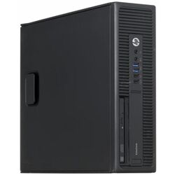Sistem PC HP EliteDesk 800 G2 Intel Core i3-6100 8GB DDR4/256GB SSD W10Pro (Black)