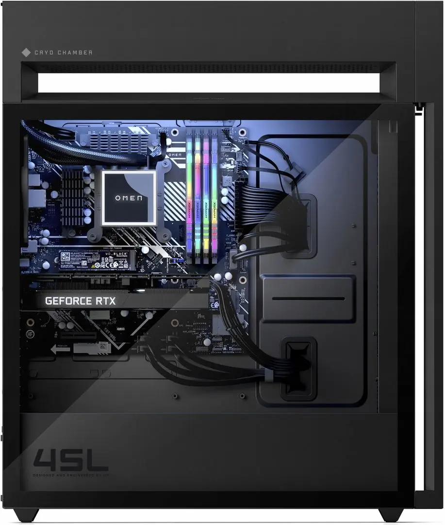 Sistem PC HP Omen GT22-0112nw AMD Ryzen 9 5900X 64GB DDR4/2TB SSD W11Home (Black)