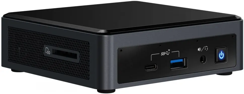 Mini PC Intel NUC 10 Performance BXNUC10I5FNKN2 Core i5-10210U DDR4/M.2 (Black)