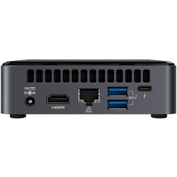 Mini PC Intel NUC 10 Performance BXNUC10I7FNKN2 Core i7-10710U DDR4/M.2 (Black) Thumb
