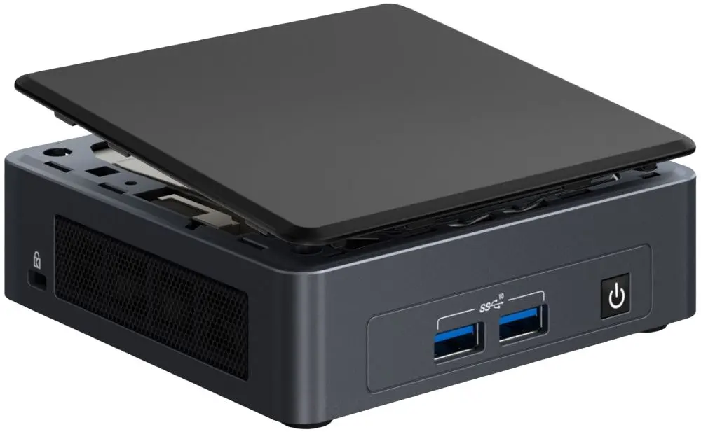 Mini PC Intel NUC 11 Pro BNUC11TNKI30002 Core i3-1115G4 DDR4/M.2 (Black)