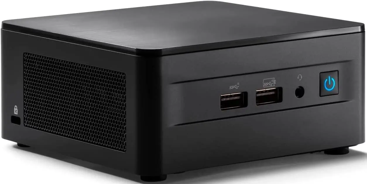 Неттоп Intel NUC 12 Pro Kit NUC12WSHv7 Intel Core i7-1270P (Black)