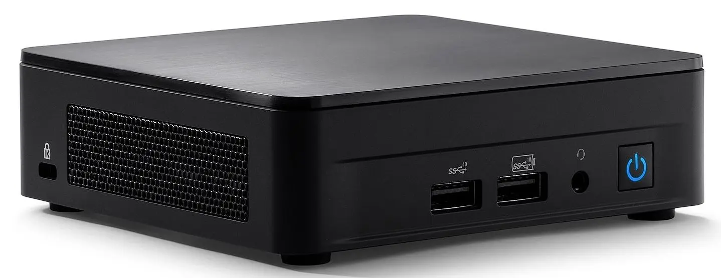 Неттоп Intel NUC 12 Pro Kit NUC12WSKi3 Intel Core i3-1220P DDR4/M.2 (Black)