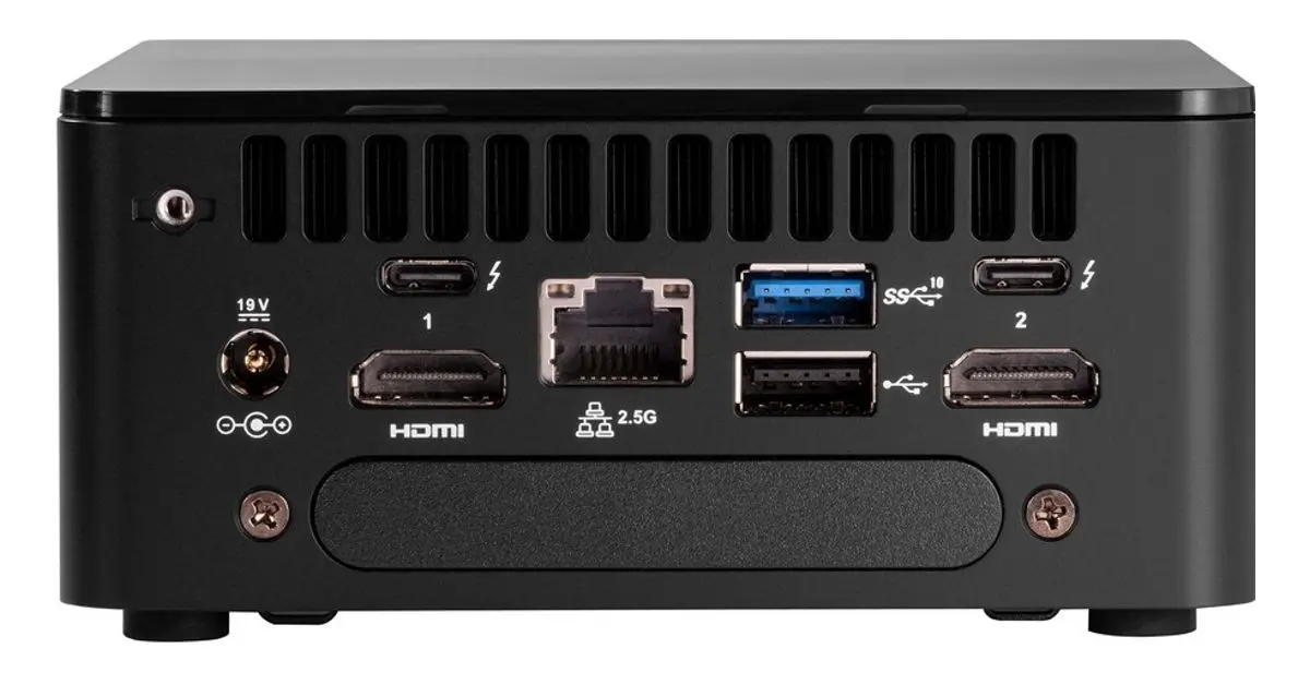 Неттоп Intel NUC 12 Pro NUC12WSHi5 Intel Core i5-1240P DDR4/2.5