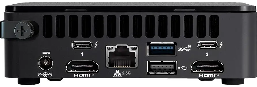 Mini PC Intel NUC 13 Pro Kit NUC13ANKi5 Intel Core i5-1340P (Black)