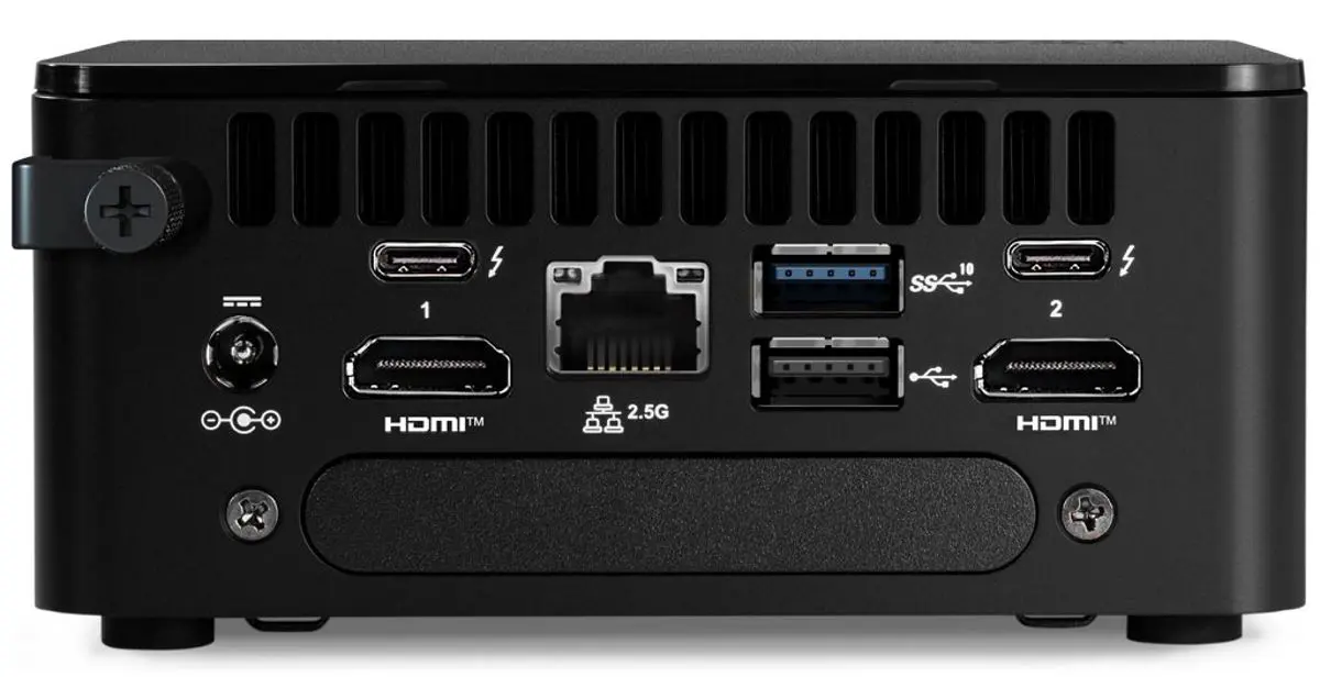 Mini PC Intel NUC 13 Pro NUC13ANHi3 Intel Core i3-1315U DDR4/M.2 (Black)