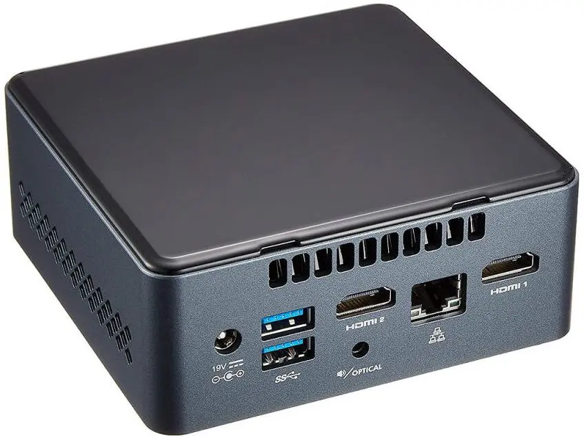 Mini PC Intel NUC BOXNUC7PJYH Intel Pentium Silver J5005 (Black/Grey)