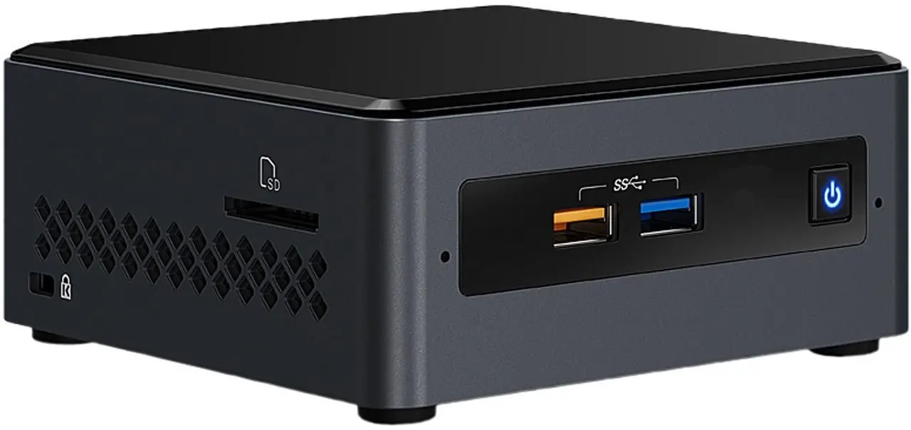 Mini PC Intel NUC BOXNUC7PJYH Intel Pentium Silver J5005 (Black/Grey)