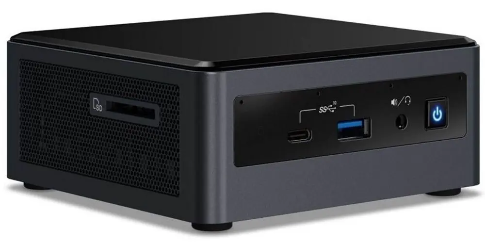 Неттоп Intel NUC Kit BXNUC10I7FNHN2 Intel Core i7 10710U DDR4/M.2 (Black)