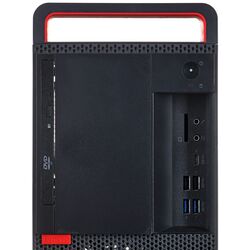 Системный блок Lenovo ThinkCentre M920T Intel Core i7-8700 16B DDR4/1TB SSD W11Pro (Black/Red) Thumb