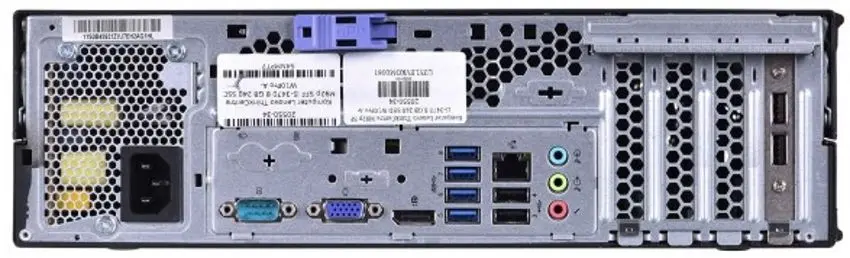 Системный блок Lenovo ThinkCentre M92P Intel Core i5-3470 8GB DDR3/240GB SSD W10Pro (Black)