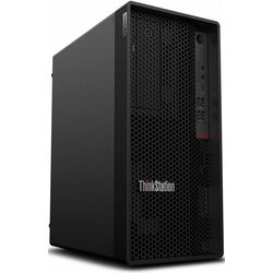 Sistem PC Lenovo ThinkStation P350 Tower Intel Core i7-11700 2x8GB DDR4/512GB SSD W10Pro (Black) Thumb