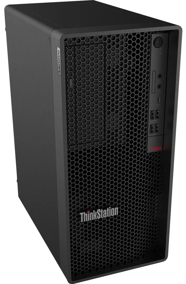 Sistem PC Lenovo ThinkStation P358 Tower AMD Ryzen 9 Pro 5945 32GB DDR4/1TB SSD Win11 Win10Pro64 (Black)