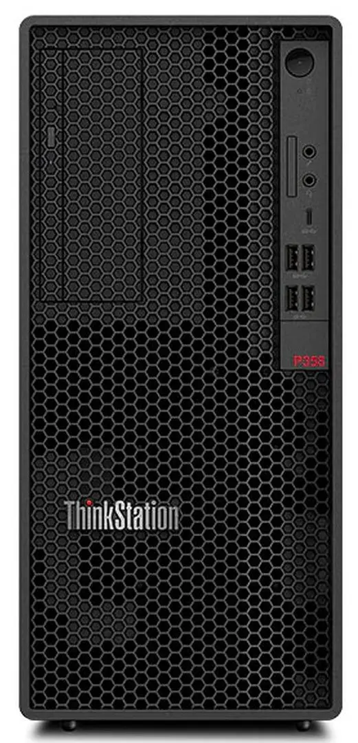 Sistem PC Lenovo ThinkStation P358 Tower AMD Ryzen 9 Pro 5945 32GB DDR4/1TB SSD Win11 Win10Pro64 (Black)