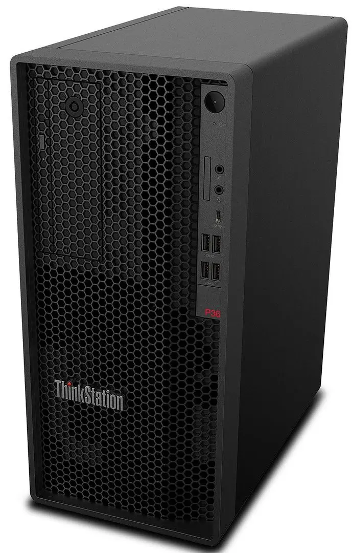 Sistem PC Lenovo ThinkStation P360 Tower Intel Core i7-12700 16GB DDR5/512GB SSD Win11P (Black)