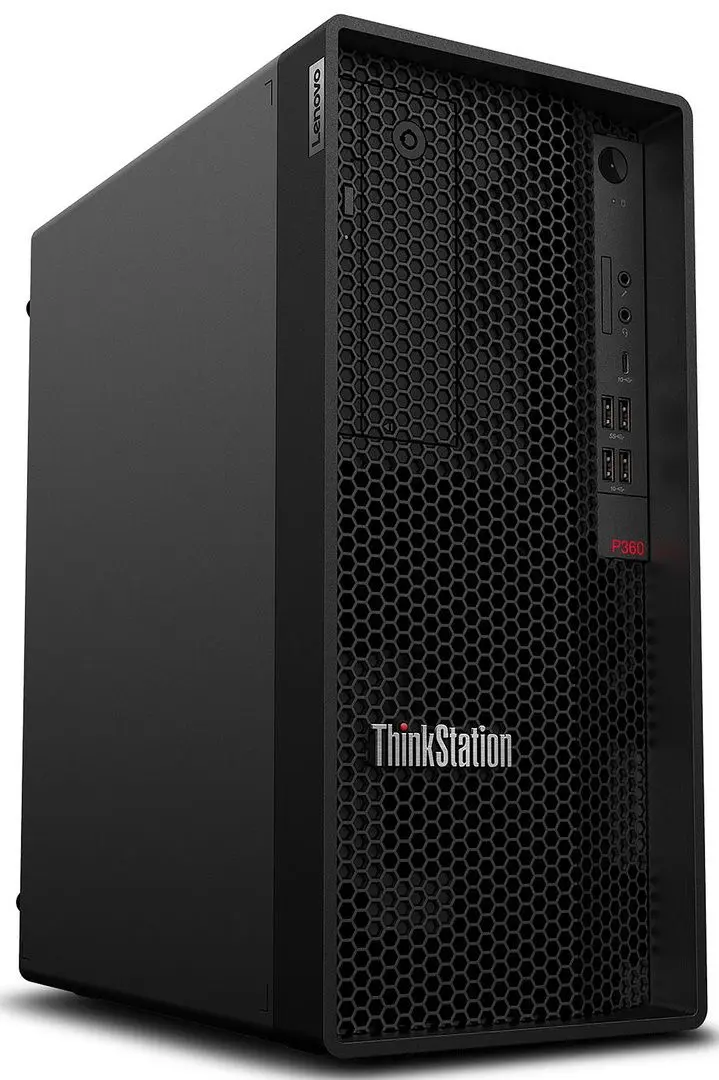 Системный блок Lenovo ThinkStation P360 Tower Intel Core i7-12700K 16GB DDR5/512GB SSD Win11P Win10Pro64 (Black)
