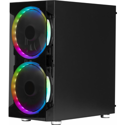 Sistem PC Microtech LudiX AMD Ryzen 5 5600X 16GB DDR4/512GB SSD W11 (Black) Thumb