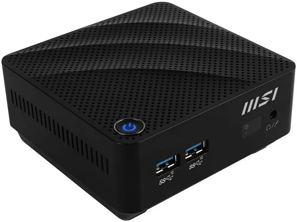 Неттоп MSI Cubi N JSL-061EU Intel Celeron N4500 4GB DDR4/128GB SSD W11Pro (Black)