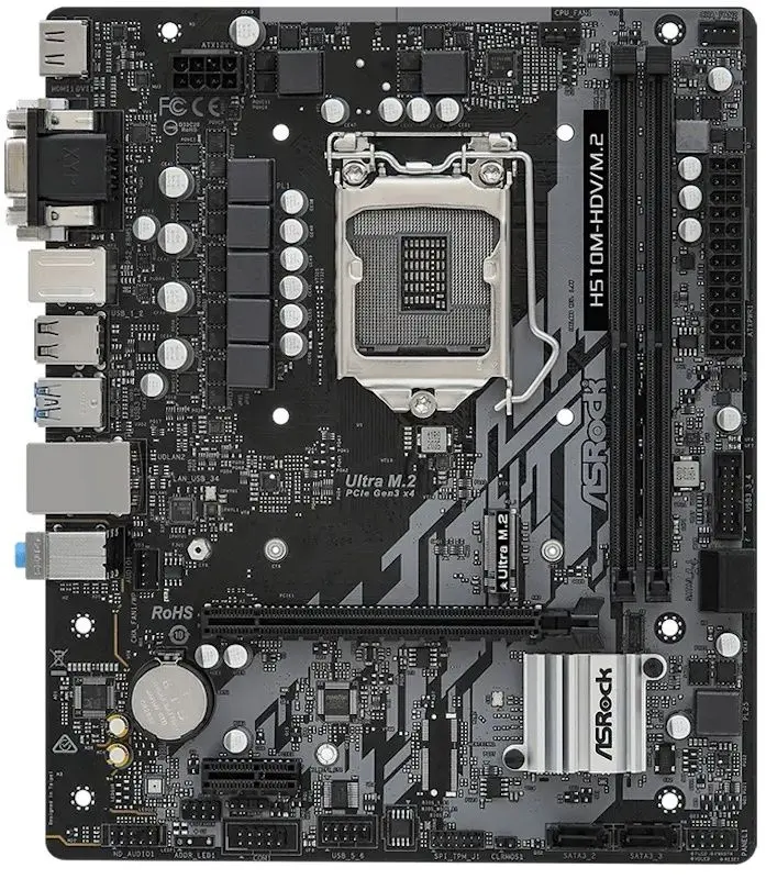 Sistem PC Ultra Navigator PC08224 Intel Core i5-10600KF 16GB DDR4/1TB SSD (Black)