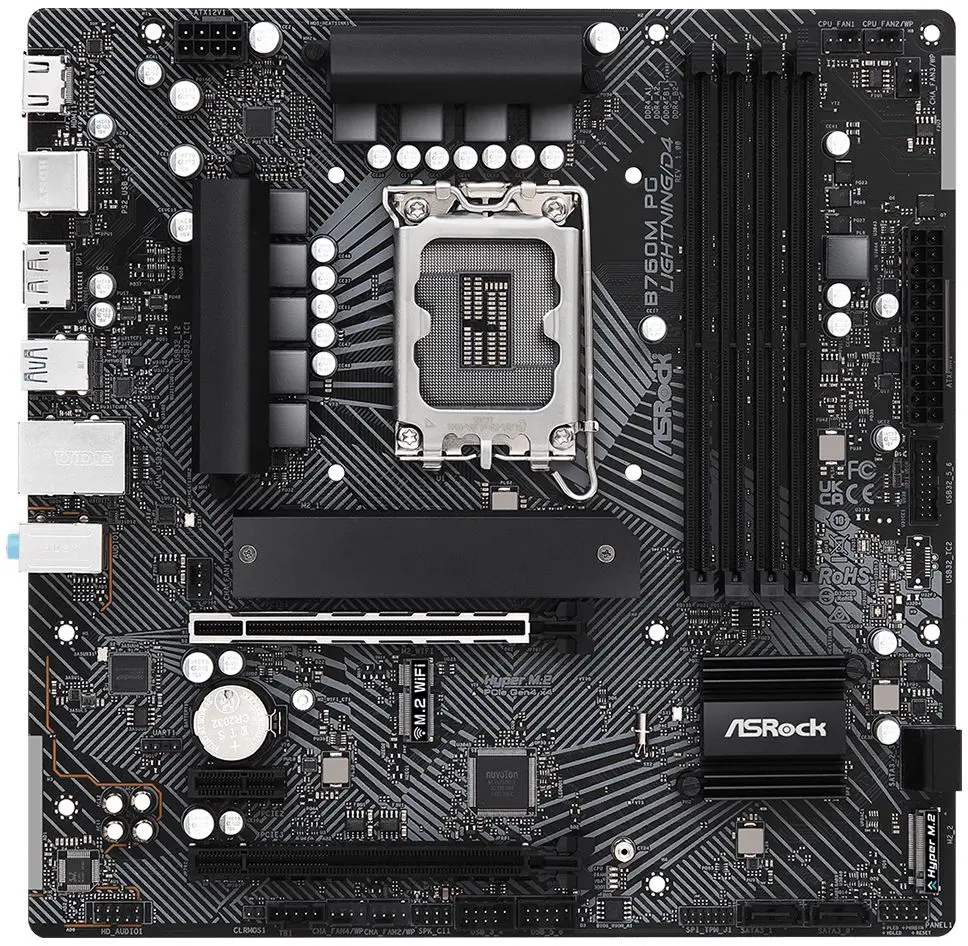 Системный блок Ultra Navigator PC08917 Intel Core i5-12400F 32GB DDR5/1TB + 512GB SSD (Black)