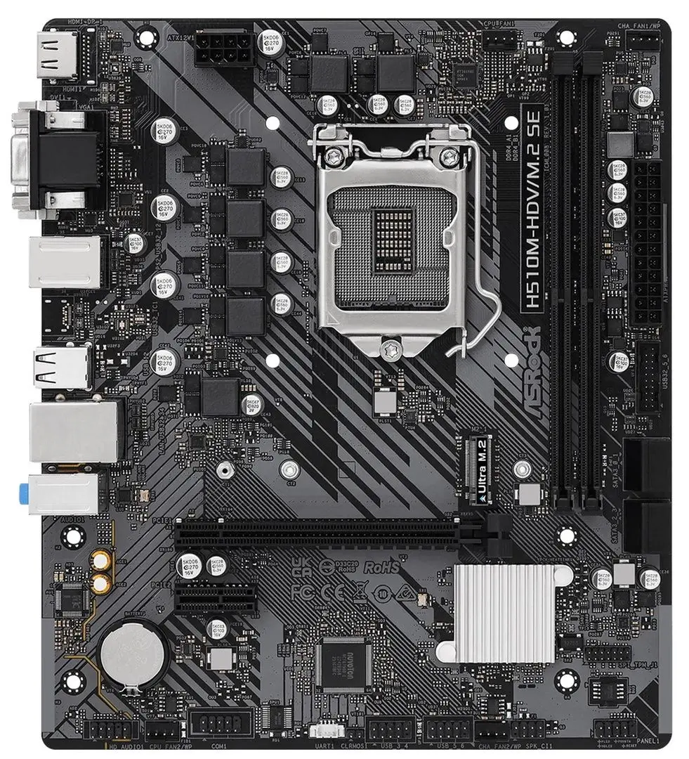 Sistem PC Ultra Navigator PC09185 Intel Core i5-11400 8GB DDR4/512GB SSD (Black)