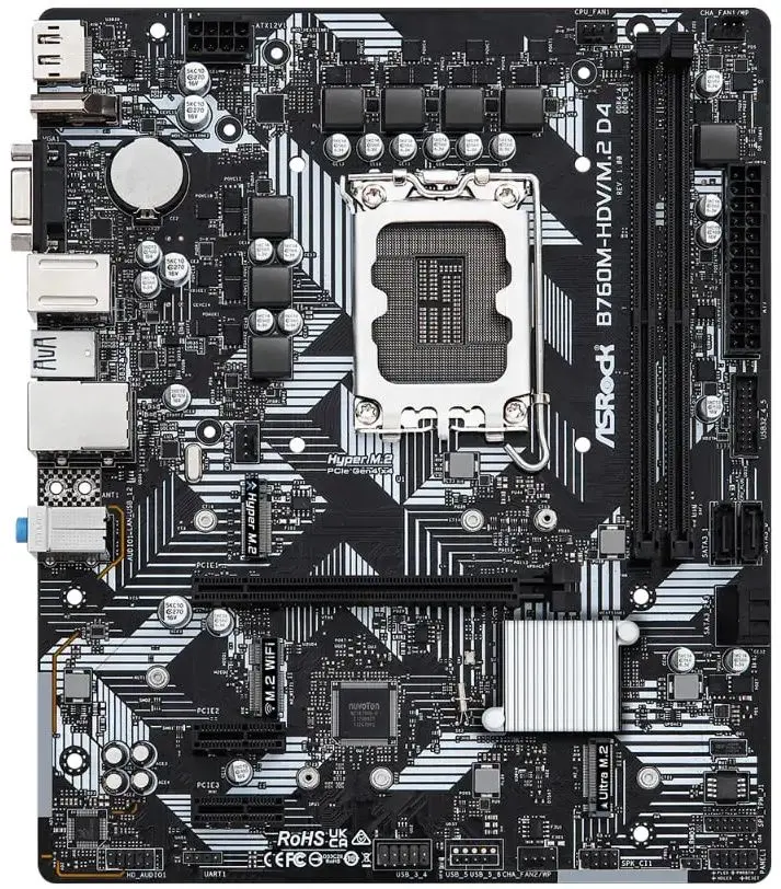 Системный блок Ultra Navigator PC09224 Intel Core i5-12400F 32GB DDR4/1TB HDD + 500GB SSD (Black)