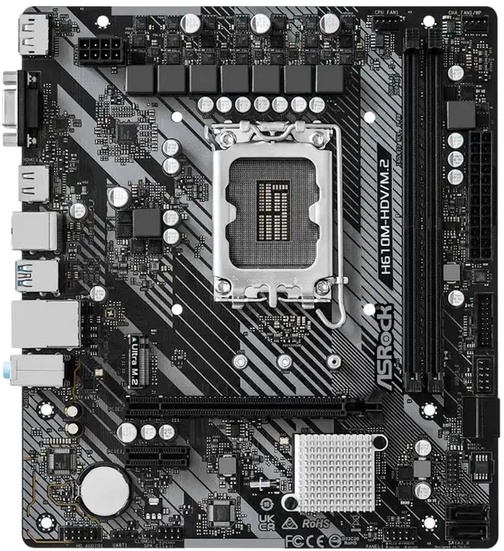 Системный блок Ultra Navigator PC09242 Intel Core i3-12100 16GB DDR4/500GB SSD (Black)