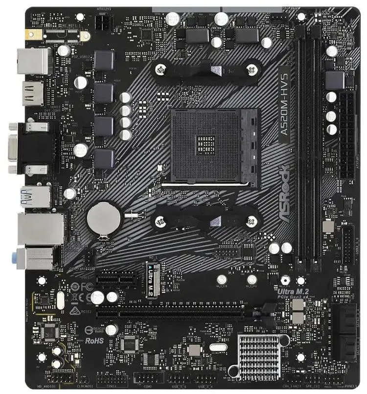 Sistem PC Ultra Navigator PC09519 AMD Ryzen 5 Pro 4655G 8GB DDR4/512GB SSD (Black)