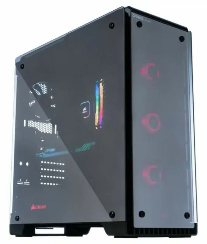 Sistem PC Optimus E-Sport EXT GZ590T-CR7 Intel Core i7-11700K 32GB DDR4/2TB HDD/1TB SSD (Black)