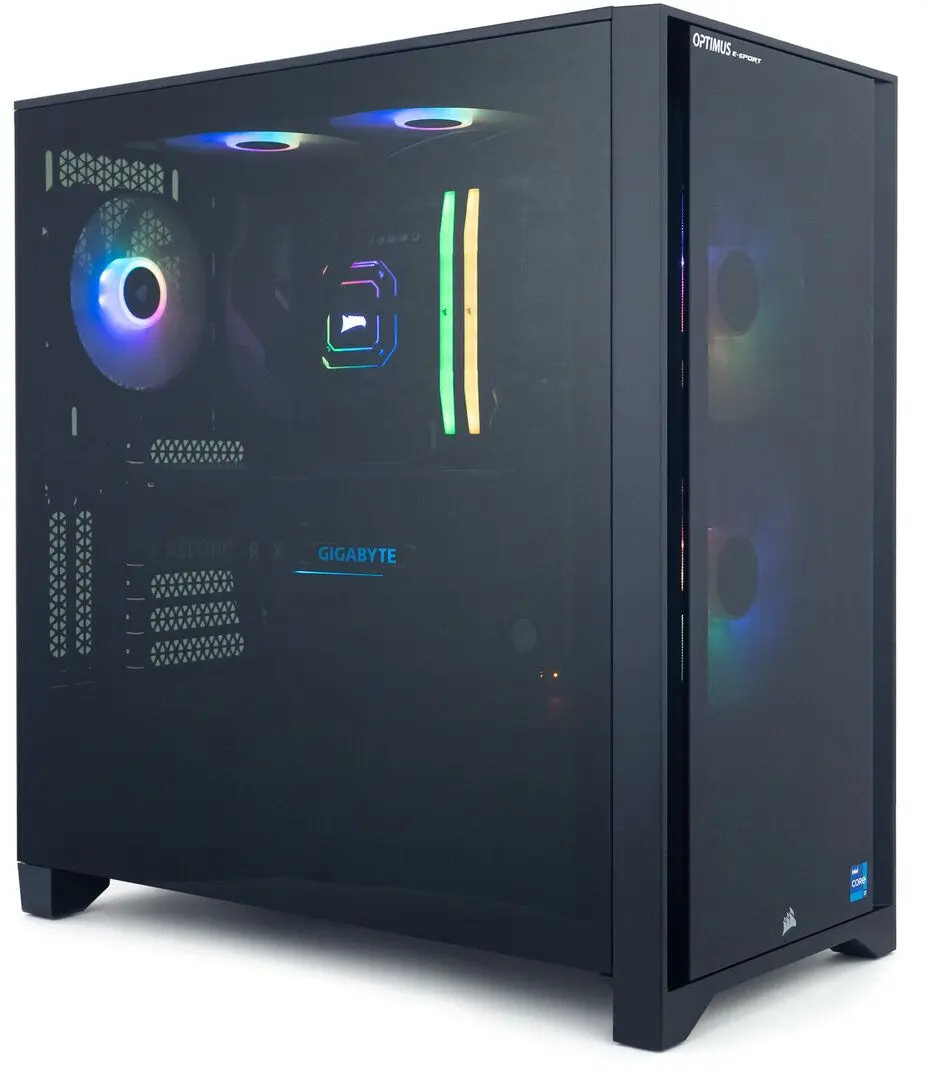 Sistem PC Optimus E-Sport Extreme GZ790T-CR1 Intel Core i7-13700KF 32GB DDR5/1TB SSD (Black)