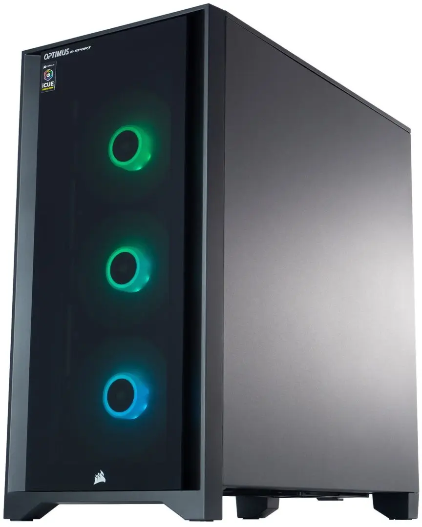 Sistem PC Optimus E-Sport GB550T-CR1 AMD Ryzen 7 3800X 16GB DDR4/1TB SSD (Black)