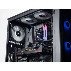 Sistem PC Optimus E-Sport GB550T-CR1 AMD Ryzen 7 3800X 16GB DDR4/1TB SSD (Black) Thumb