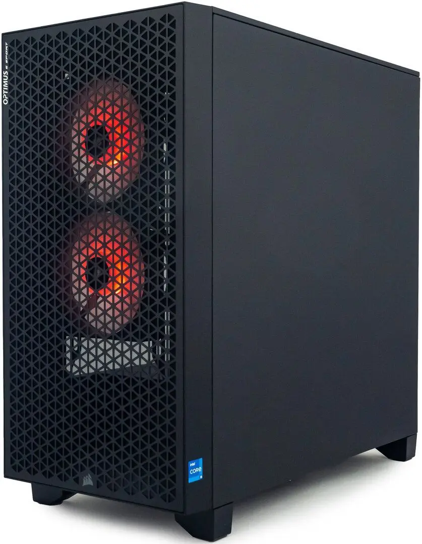 Sistem PC Optimus E-Sport GB660T-CR5 Intel Core i5-12400F 16GB DDR4/1TB SSD (Black)