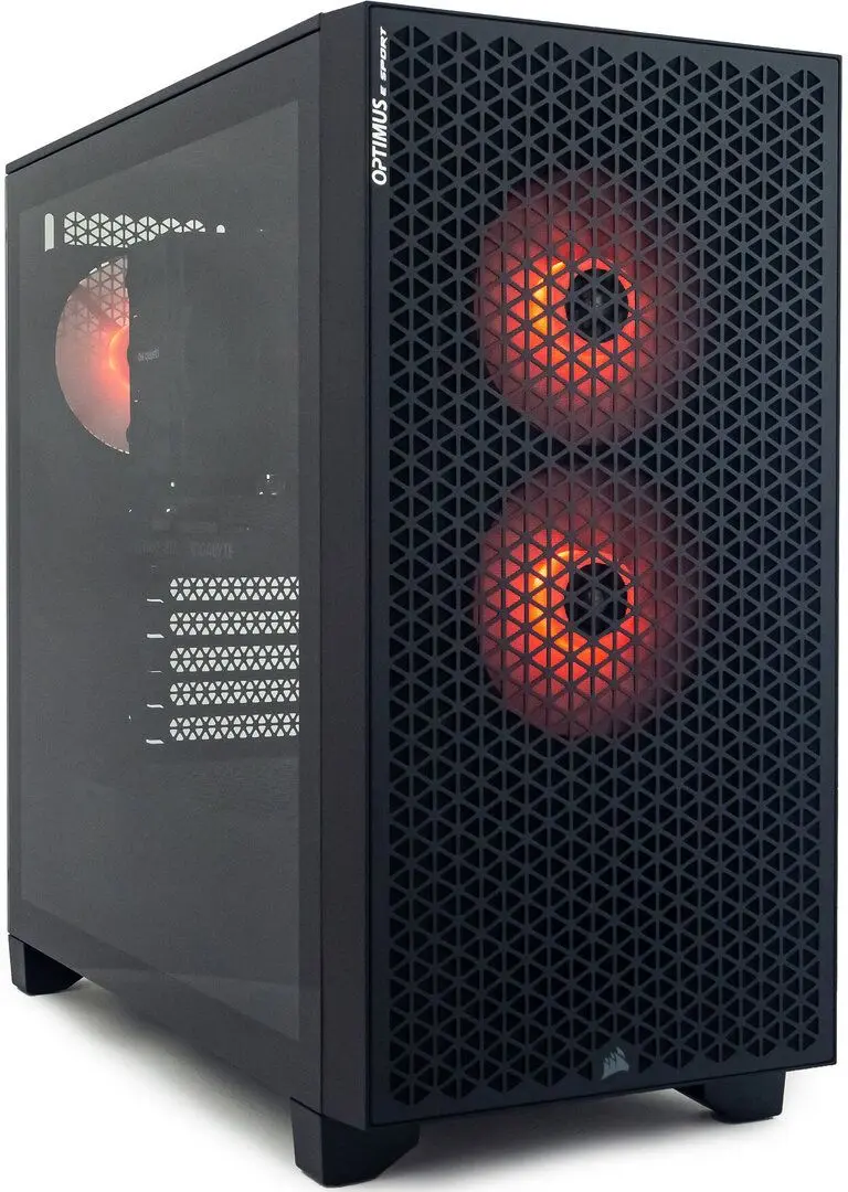 Sistem PC Optimus E-Sport GB660T-CR5 Intel Core i5-12400F 16GB DDR4/1TB SSD (Black)