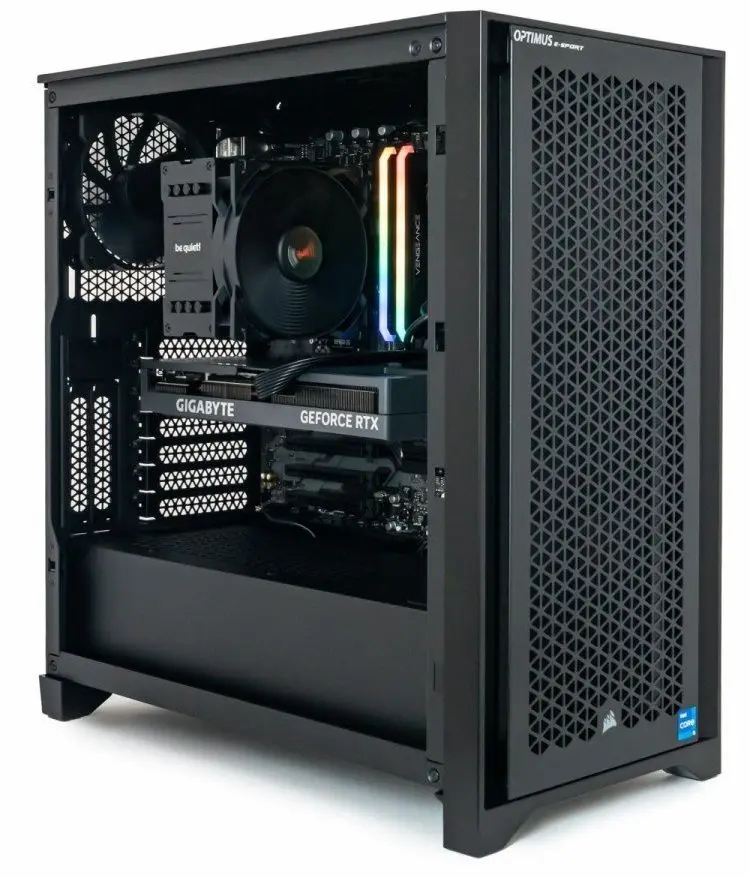 Системный блок Optimus E-Sport GB760T-CR8 Intel Core i7-13700KF 16GB DDR4/1TB SSD (Black)