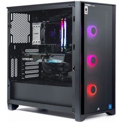 Sistem PC Optimus E-Sport GZ590T-CR12 Intel Core i5-11600K 16GB DDR4/1TB SSD GeForce RTX 3060 W10 (Black) Thumb