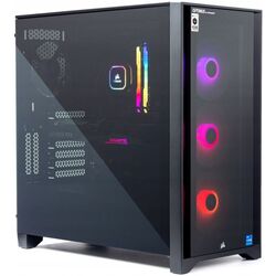 Sistem PC Optimus EXT GZ590T-CR10 Intel Core i7-11700K 16GB DDR4/1TB SSD GeForce RTX 3060 W10 (Black) Thumb