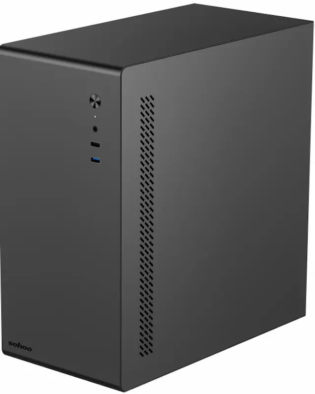 Sistem PC Ultra Navigator PC10531 Intel Core i3-12100 16GB DDR5/500GB SSD (Black)